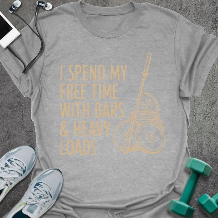 T-Shirt Sport Grey / S Free Time T-Shirt