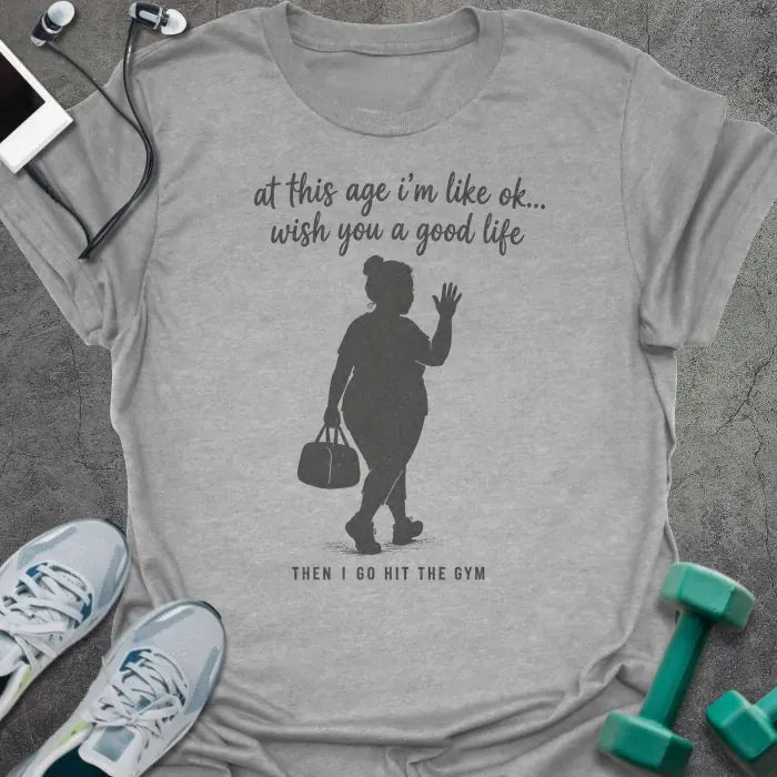 T-Shirt Sport Grey / S Good Life T-Shirt