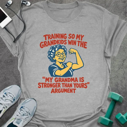 T-Shirt Sport Grey / S Grandma Stronger T-Shirt
