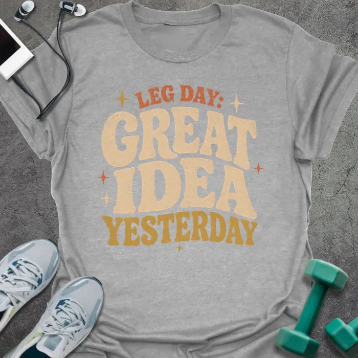 T-Shirt Sport Grey / S Great Yesterday T-Shirt