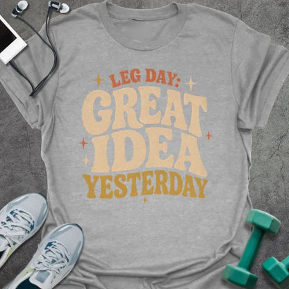 T-Shirt Sport Grey / S Great Yesterday T-Shirt