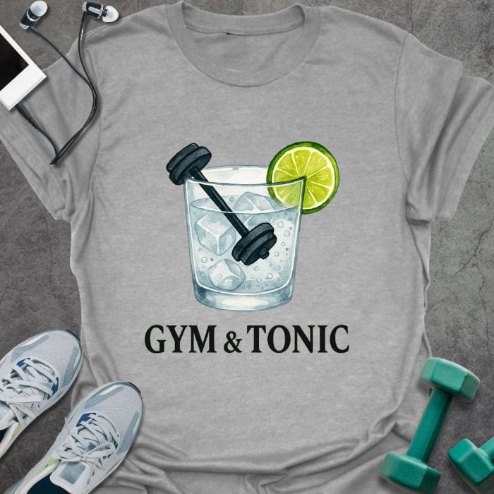 T-Shirt Sport Grey / S Gym And Tonic T-Shirt