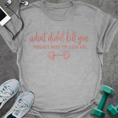 T-Shirt Sport Grey / S Gym Girl T-Shirt