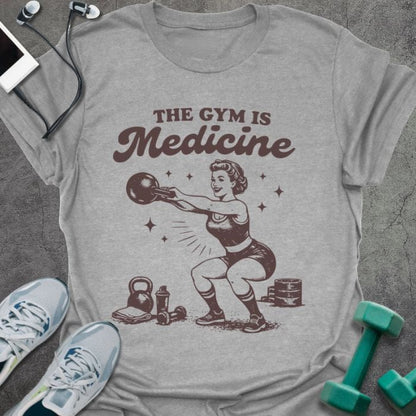 T-Shirt Sport Grey / S Gym Medicine R T-Shirt