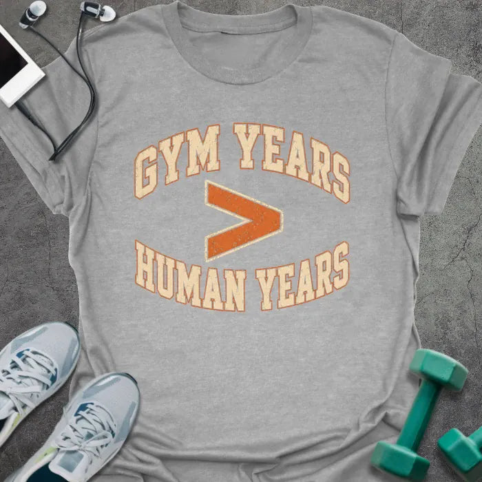T-Shirt Sport Grey / S Gym Years T-Shirt