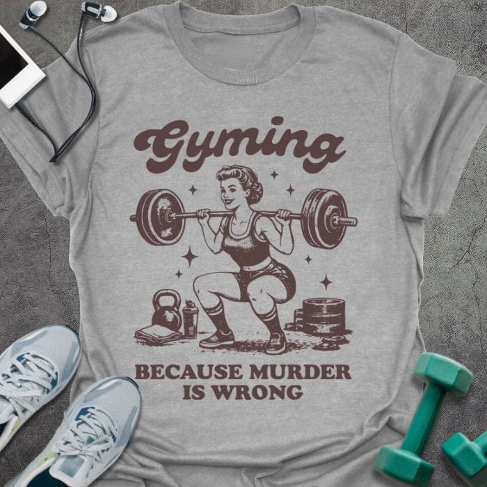 T-Shirt Sport Grey / S Gymming T-Shirt