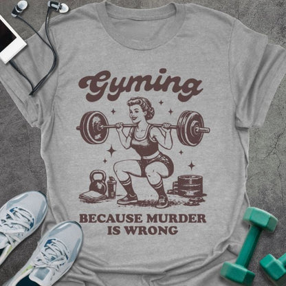 T-Shirt Sport Grey / S Gymming T-Shirt