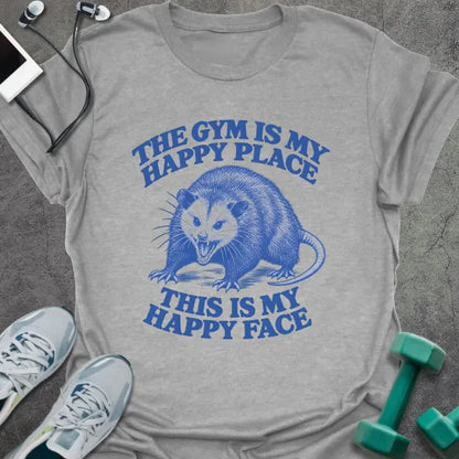 T-Shirt Sport Grey / S Happy Rat T-Shirt