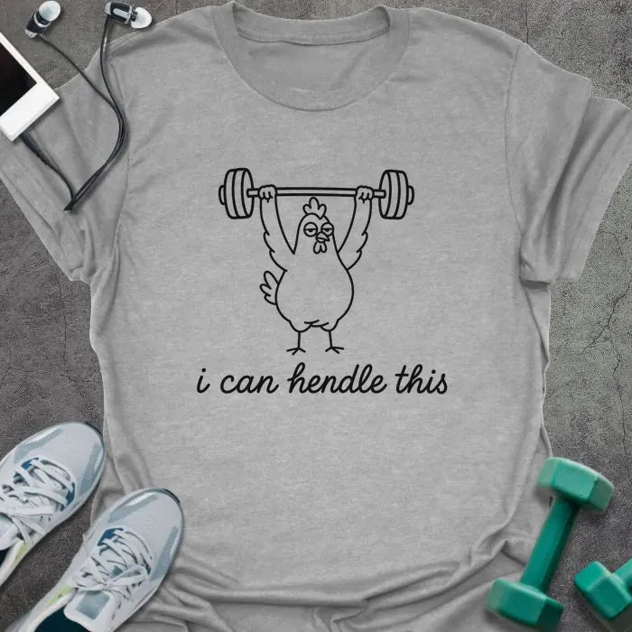 T-Shirt Sport Grey / S Hendle This T-Shirt
