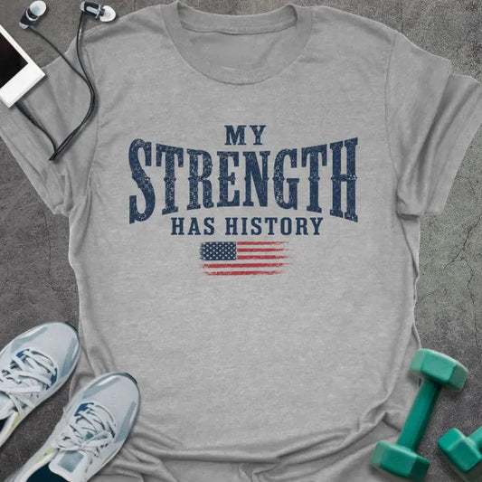 T-Shirt Sport Grey / S Historic Strength T-Shirt