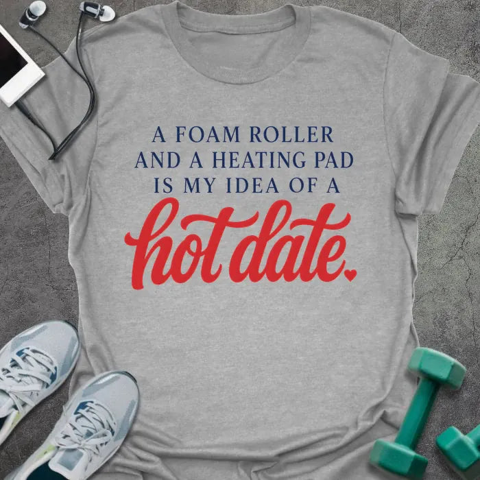 T-Shirt Sport Grey / S Hot Date T-Shirt