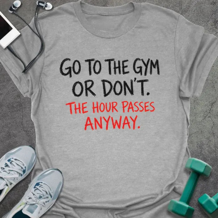 T-Shirt Sport Grey / S Hour Passes T-Shirt