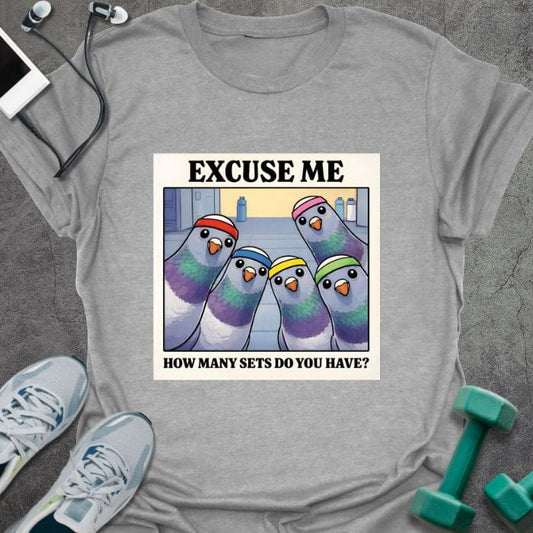 T-Shirt Sport Grey / S How Many T-Shirt