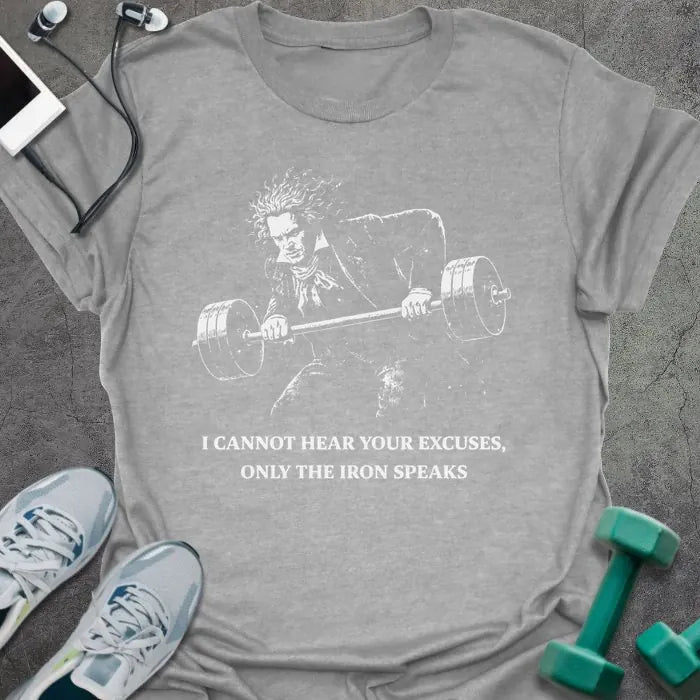 T-Shirt Sport Grey / S Iron Speaks T-Shirt