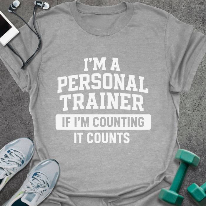 T-Shirt Sport Grey / S It Counts T-Shirt