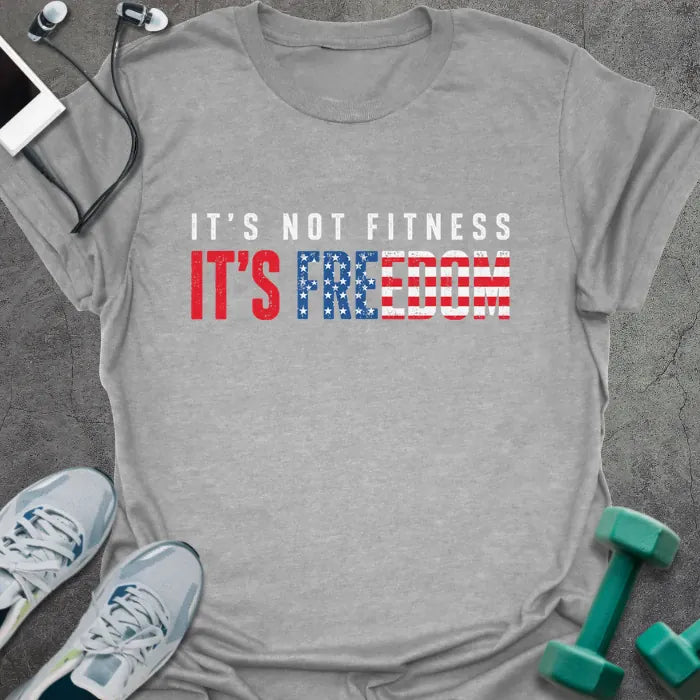 T-Shirt Sport Grey / S It's Freedom T-Shirt