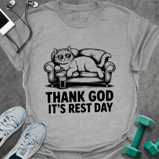 T-Shirt Sport Grey / S It's Rest Day T-Shirt