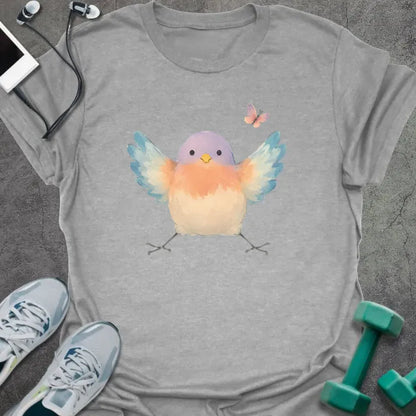 T-Shirt Sport Grey / S Jumping Jack Bird T-Shirt