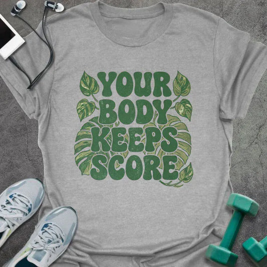 T-Shirt Sport Grey / S Keeps Score T-Shirt