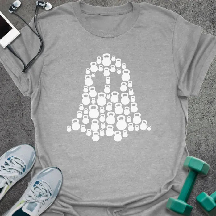 T-Shirt Sport Grey / S Kettlebell Ghost T-Shirt
