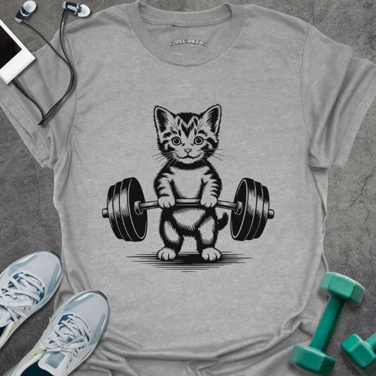 T-Shirt Sport Grey / S Kitten Lift T-Shirt