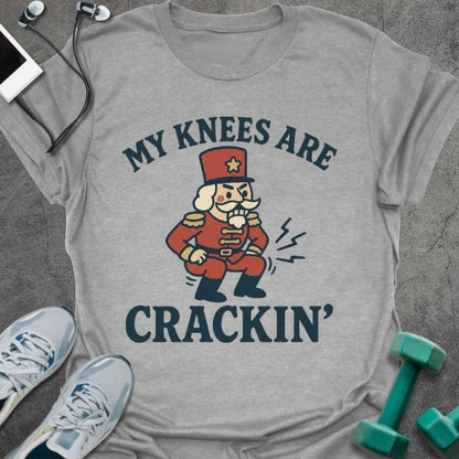 T-Shirt Sport Grey / S Knees Crackin T-Shirt