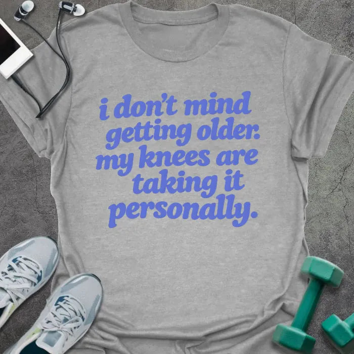 T-Shirt Sport Grey / S Knees Personally T-Shirt