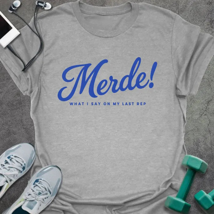 T-Shirt Sport Grey / S Last Merde T-Shirt