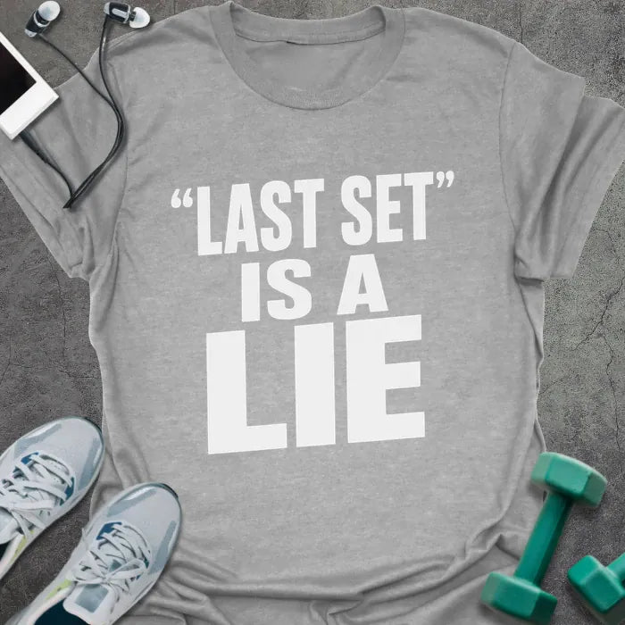 T-Shirt Sport Grey / S Last Set T-Shirt