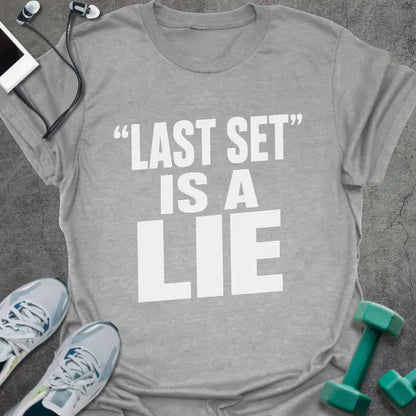 T-Shirt Sport Grey / S Last Set T-Shirt