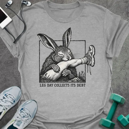 T-Shirt Sport Grey / S Leg Debt T-Shirt
