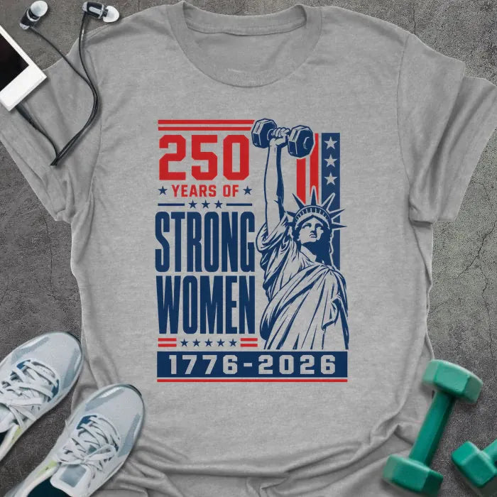 T-Shirt Sport Grey / S Liberty Poster T-Shirt