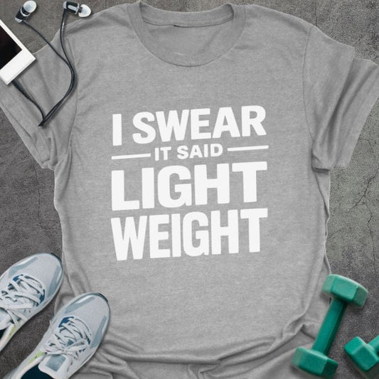 T-Shirt Sport Grey / S Light Weight T-Shirt