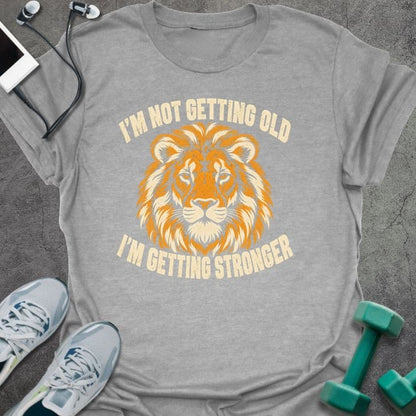 T-Shirt Sport Grey / S Lion Stronger T-Shirt