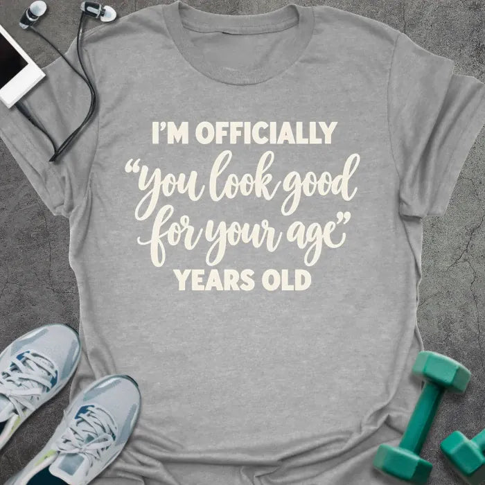 T-Shirt Sport Grey / S Look Good Age T-Shirt
