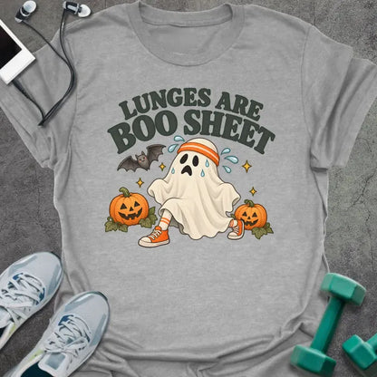 T-Shirt Sport Grey / S Lunges Boo T-Shirt