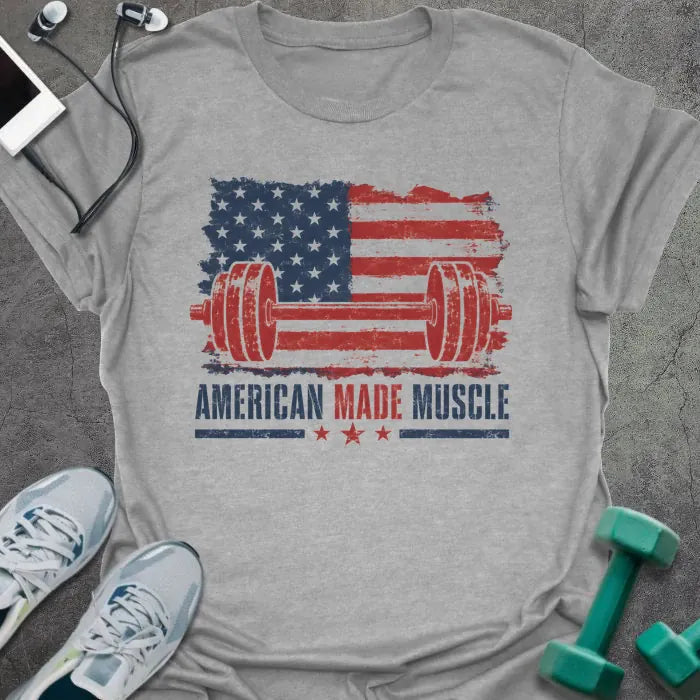 T-Shirt Sport Grey / S Made Muscle T-Shirt
