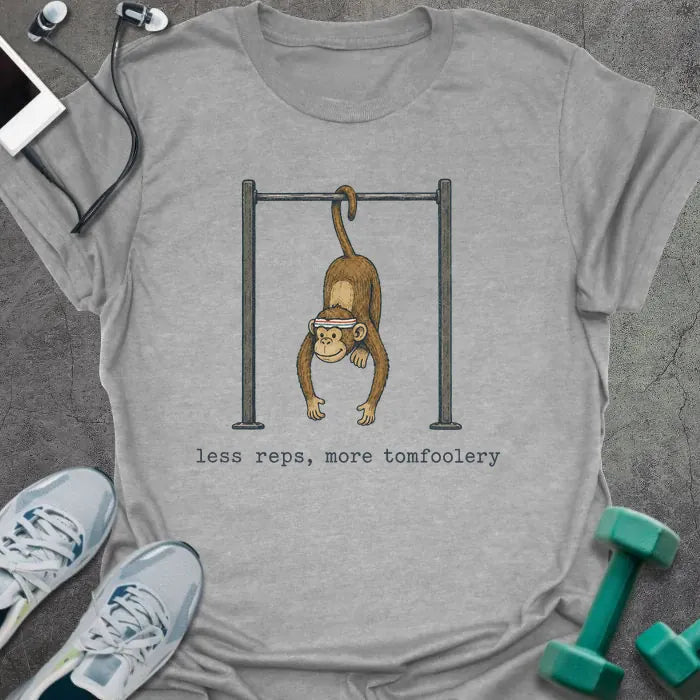 T-Shirt Sport Grey / S Monkey Tomfoolery T-Shirt