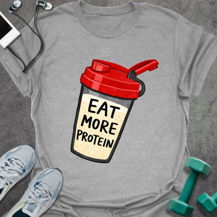 T-Shirt Sport Grey / S More Protein T-Shirt