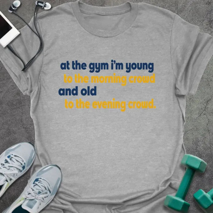 T-Shirt Sport Grey / S Morning Crowd T-Shirt