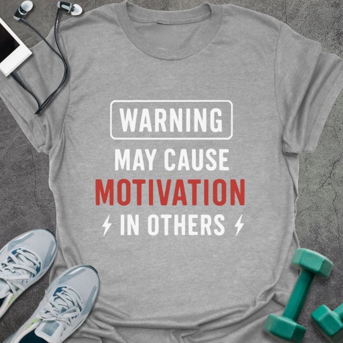 T-Shirt Sport Grey / S Motivation T-Shirt