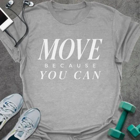 T-Shirt Sport Grey / S Move Freely T-Shirt