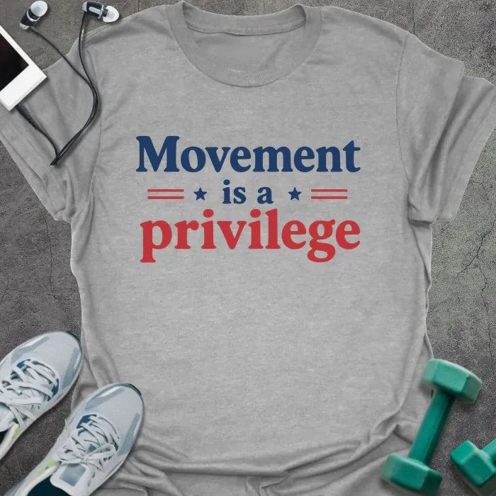 T-Shirt Sport Grey / S Movement Privilege US T-Shirt