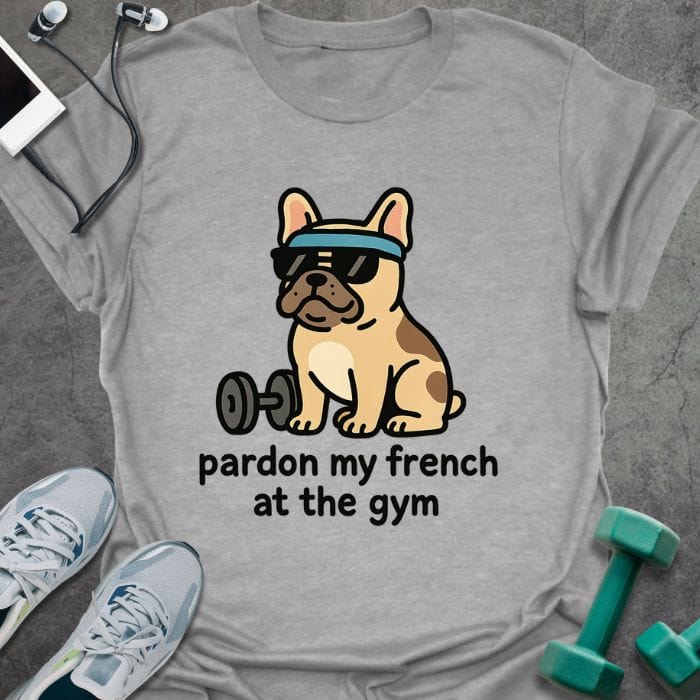 T-Shirt Sport Grey / S My French T-Shirt