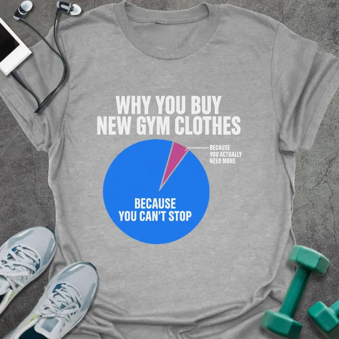 T-Shirt Sport Grey / S New Clothes T-Shirt