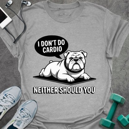 T-Shirt Sport Grey / S No Cardio T-Shirt
