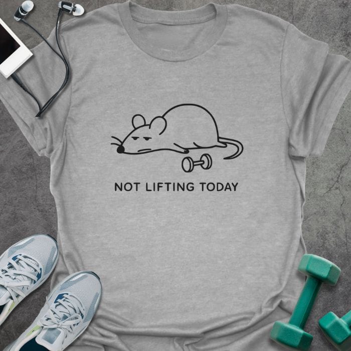 T-Shirt Sport Grey / S Not Lifting T-Shirt