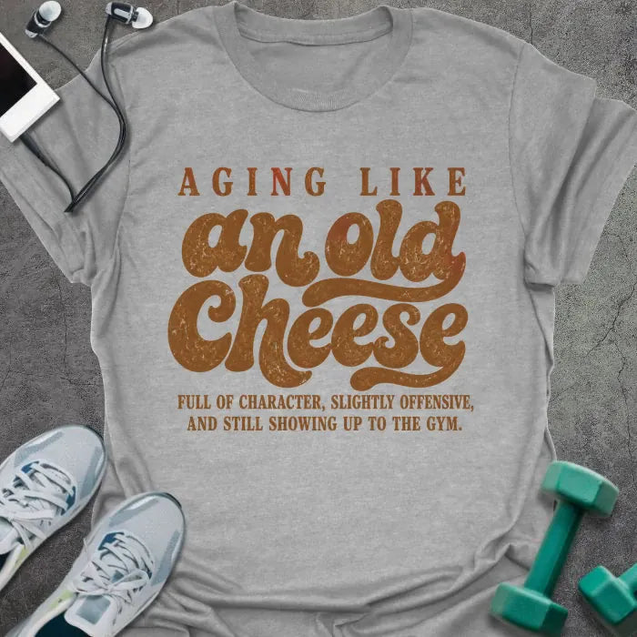 T-Shirt Sport Grey / S Old Cheese T-Shirt