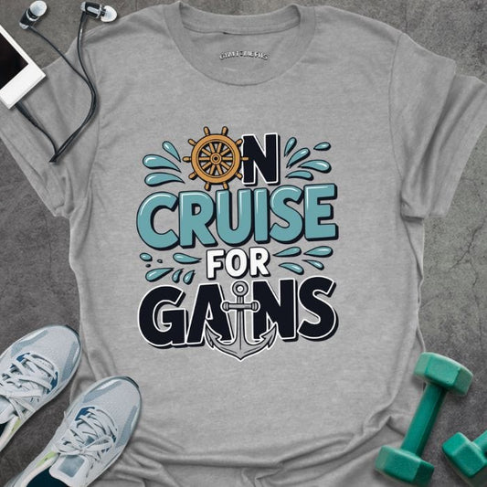 T-Shirt Sport Grey / S On Cruise T-Shirt