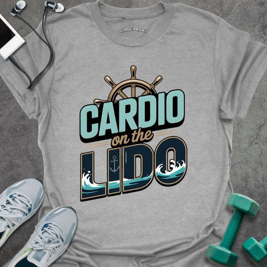 T-Shirt Sport Grey / S On The Lido T-Shirt